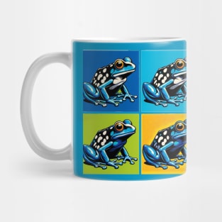 Blue Arrow Frog Pop Art - Cool Frog Mug